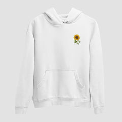 Sunflower Embroidered Hoodie